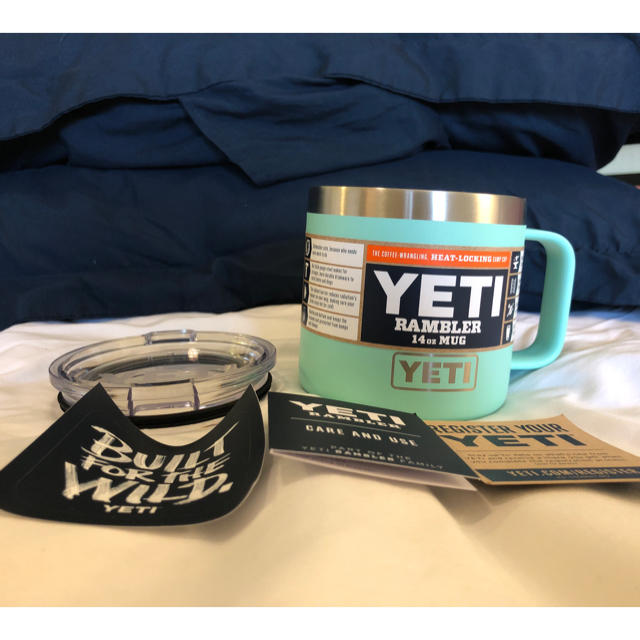 YETI rambler  14oz マグ　シーフォーム