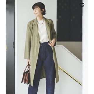 ユニクロ(UNIQLO)のユニクロ　UNIQLO リネンコットンコート(スプリングコート)