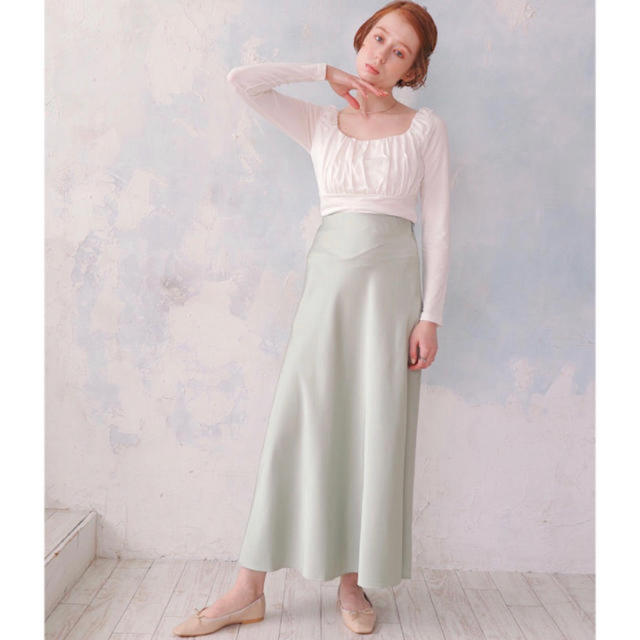 Kastane(カスタネ)のun bou quet   marmaid satin skirt🌸 レディースのスカート(ロングスカート)の商品写真