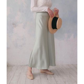 カスタネ(Kastane)のun bou quet   marmaid satin skirt🌸(ロングスカート)