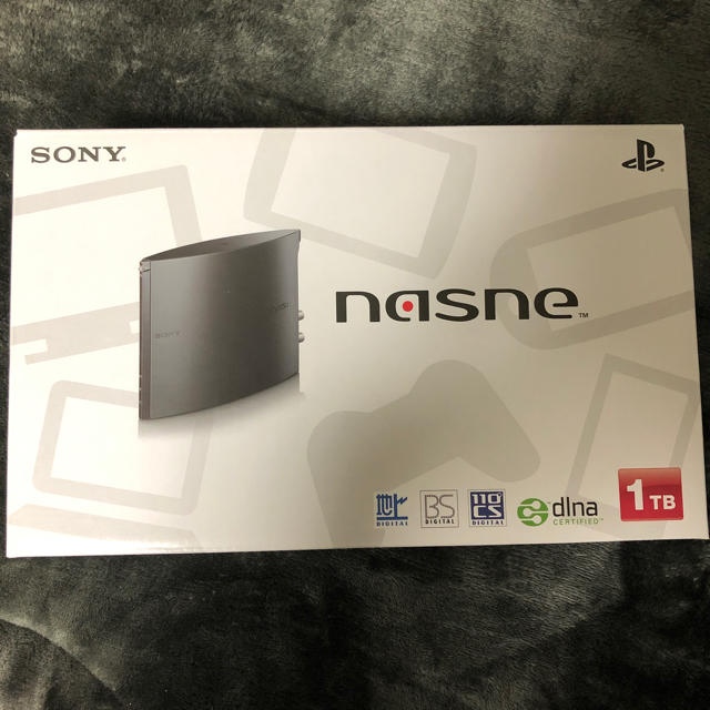 nasne(ナスネ)の24時間以内発送【新品未開封】nasne 1TB CUHJ-15004 ナスネ スマホ/家電/カメラのテレビ/映像機器(その他)の商品写真