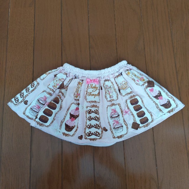 Shirley Temple(シャーリーテンプル)のシャーリーテンプル ショコラトリー キッズ/ベビー/マタニティのベビー服(~85cm)(スカート)の商品写真