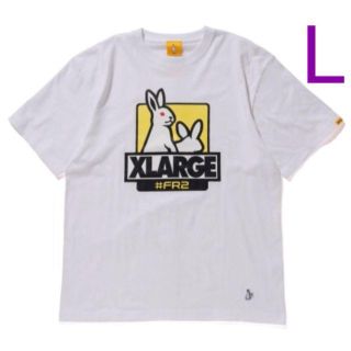 エクストララージ(XLARGE)の新品 FR2 XLARGE Tシャツ Lサイズ 白 ホワイト(Tシャツ/カットソー(半袖/袖なし))