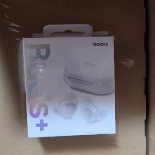 ギャラクシー(Galaxy)の新品　未開封　Galaxy Buds+ ホワイト　ワイヤレスイヤホン(ヘッドフォン/イヤフォン)