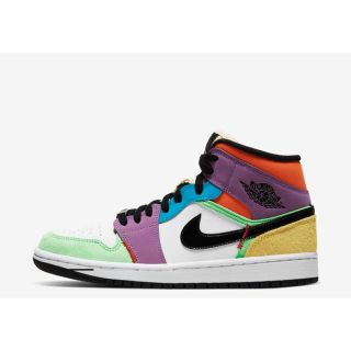 ナイキ(NIKE)のnike air jordan 1 mid multi(スニーカー)