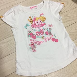 メゾピアノ(mezzo piano)の★メゾピアノ★半袖Ｔシャツ  90(Tシャツ/カットソー)