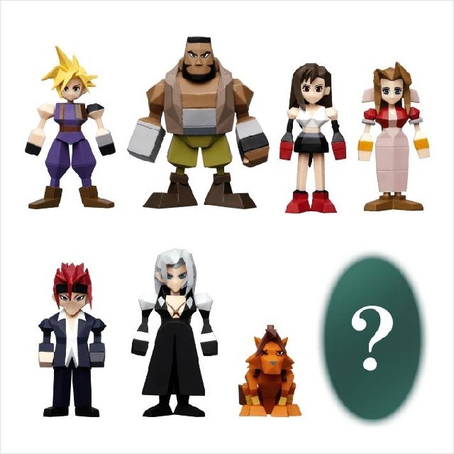 【8体コンプ】FF7 一番くじG賞フィギュア