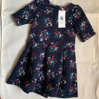 プチバトー(PETIT BATEAU)のPETIT BATEAU 花柄ワンピース(ワンピース)