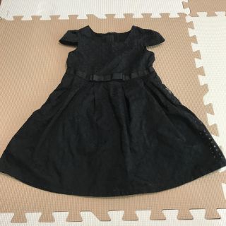 コムサイズム(COMME CA ISM)の子供　キッズ　コムサ　黒　ワンピース　90 冠婚葬祭(ワンピース)