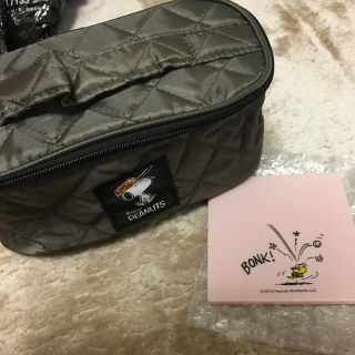 SNOOPY ポーチ、ミラーセット(ポーチ)
