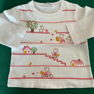 ファミリア(familiar)のmana様専用　ファミリア　リアちゃん長袖Tシャツ80(Ｔシャツ)