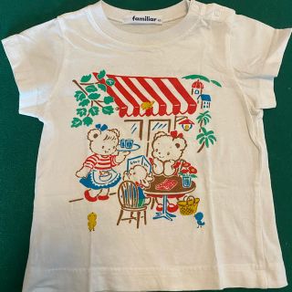 ファミリア(familiar)のファミリア　リアちゃんTシャツ 80(Ｔシャツ)