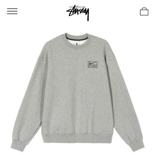 ステューシー(STUSSY)のSTUSSY NIKE U NRG BR CREW FLEECE L(スウェット)