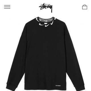 ステューシー(STUSSY)のStussy NIKE U NRG BR LS KNIT TOP L(Tシャツ/カットソー(七分/長袖))