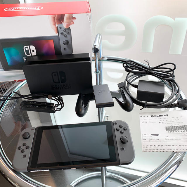 ニンテンドースイッチ グレー 旧型 - 家庭用ゲーム機本体