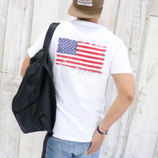 ベイフロー(BAYFLOW)の西海岸系☆LUSSO SURF 星条旗Tシャツ Sサイズ☆RVCA(Tシャツ/カットソー(半袖/袖なし))