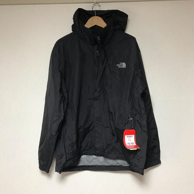 THE NORTH FACE(ザノースフェイス)の新品★海外限定 ノースフェイスマウンテンパーカー黒L★ウインドブレーカー★防水 メンズのジャケット/アウター(マウンテンパーカー)の商品写真