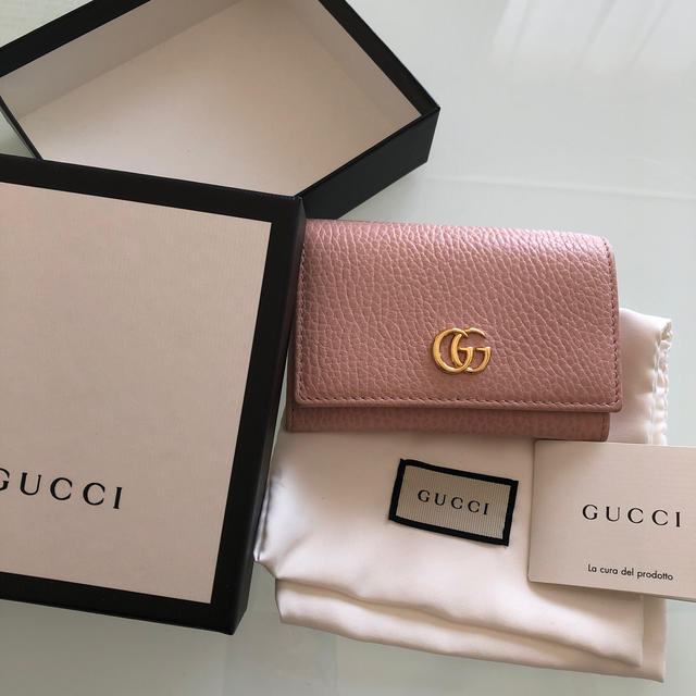 Gucci(グッチ)のGUCCI プチマーモントカードケース レディースのファッション小物(名刺入れ/定期入れ)の商品写真