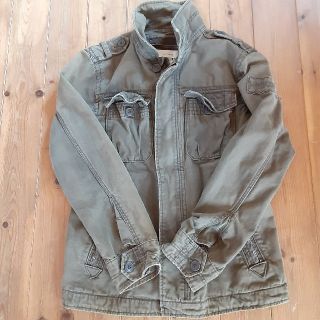 アバクロンビーアンドフィッチ(Abercrombie&Fitch)のアバクロンビー&フィッチ　L  オリーブ(ミリタリージャケット)