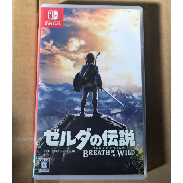 Nintendo Switch(ニンテンドースイッチ)のニンテンドーSwitch ゼルダの伝説　ブレス　オブ　ザ　ワイルド　Switch エンタメ/ホビーのゲームソフト/ゲーム機本体(家庭用ゲームソフト)の商品写真