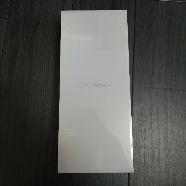 【新品未開封】OPPO Reno A 限定版128GBモデル ブルースマートフォン/携帯電話