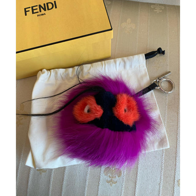 FENDI(フェンディ)のFENDI モンスター　チャーム　美品 ハンドメイドのファッション小物(バッグチャーム)の商品写真