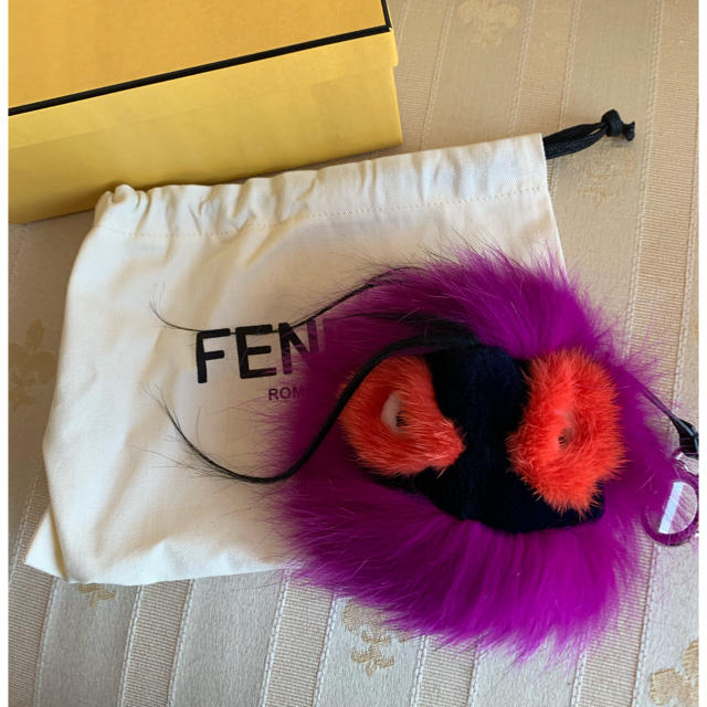 FENDI(フェンディ)のFENDI モンスター　チャーム　美品 ハンドメイドのファッション小物(バッグチャーム)の商品写真