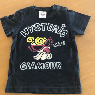 ヒステリックミニ(HYSTERIC MINI)のヒスミニ　80 Tシャツ　黒　ヒステリックミニ(Ｔシャツ)