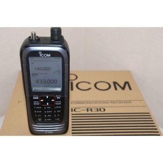 ☆美品 icom IC-R30 多機能広帯域レシーバー 受信改造済の通販 ☆美品 icom IC-R30 多機能広帯域レシーバー 受信改造済の通販