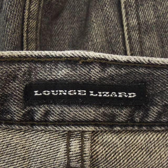 LOUNGE LIZARD(ラウンジリザード)の【LOUNGE LIZARD】 極美品 ラウンジリザード ダメージ加工ジーンズ メンズのパンツ(デニム/ジーンズ)の商品写真