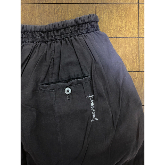 Found.(ファウンド) LONG PANTS BLACK Sサイズ WBA メンズのパンツ(サルエルパンツ)の商品写真