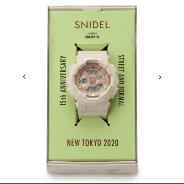 SNIDEL(スナイデル)のSNIDEL babyG ベイビージー レディースのファッション小物(腕時計)の商品写真