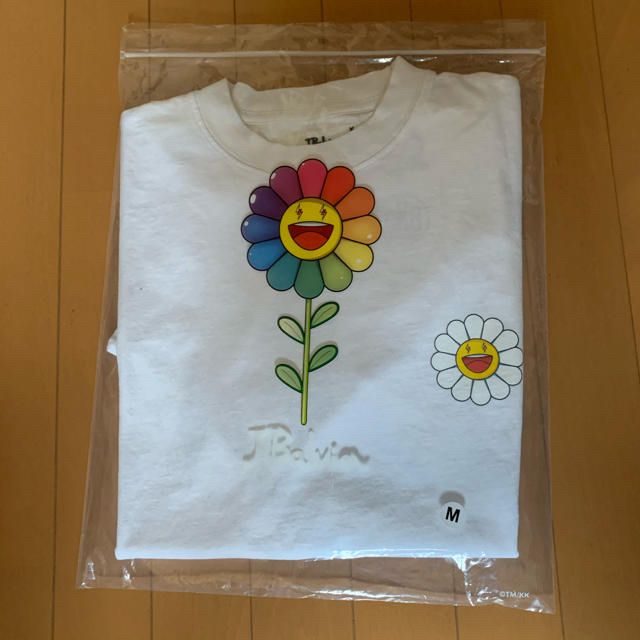 【新品未使用】Jバルヴィン×村上隆　白Tシャツ　Mサイズ