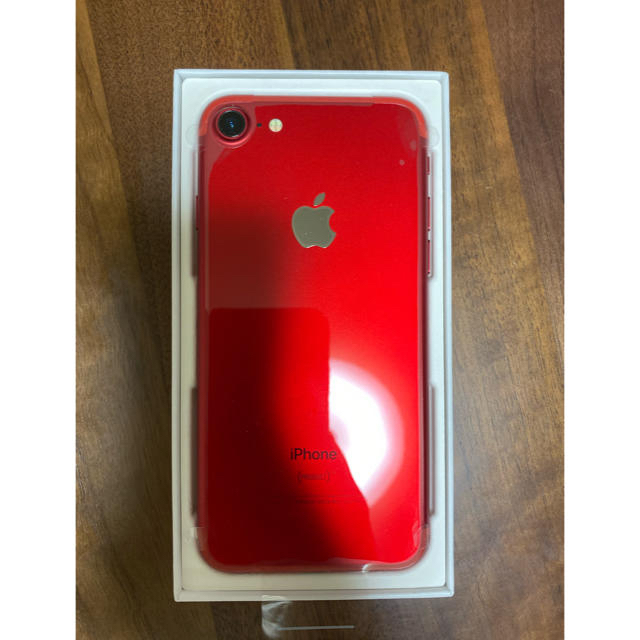 新品　iPhone7 red