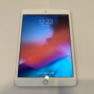 アイパッド(iPad)のiPad mini3 16gb シルバー 本体(タブレット)