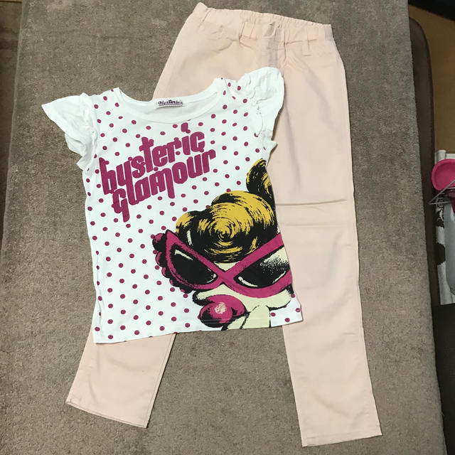 HYSTERIC GLAMOUR(ヒステリックグラマー)の130 キッズ/ベビー/マタニティのキッズ服女の子用(90cm~)(Tシャツ/カットソー)の商品写真