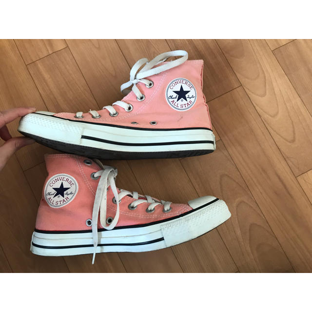 CONVERSE(コンバース)のコンバース オールスター ハイカット スニーカー ピンク レディースの靴/シューズ(スニーカー)の商品写真