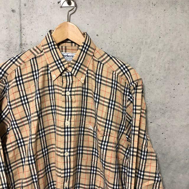 BURBERRY(バーバリー)のBURBERRY バーバリー チェック ビッグ シャツ M ノバ チェック メンズのトップス(シャツ)の商品写真