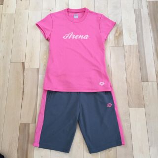 アリーナ(arena)のarena 速乾Tシャツ&ハーパンセット(その他)