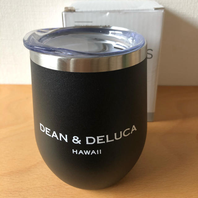 DEAN & DELUCA(ディーンアンドデルーカ)のディーン&デルーカ　ハワイ限定　タンブラー  ブラック　DEAN&DELUCA インテリア/住まい/日用品のキッチン/食器(タンブラー)の商品写真
