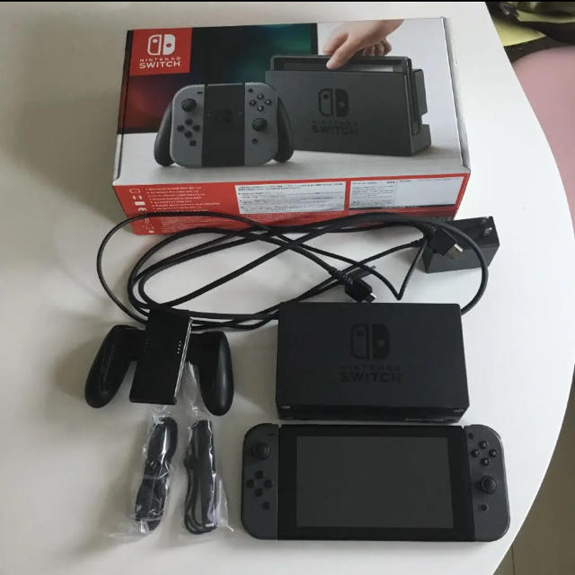 Nintendo Switch JOY-CON グレー 本体  HAC-S-KAエンタメホビー