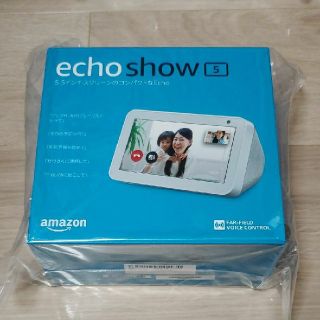 エコー(ECHO)の【新品未開封】echo show 5 ホワイト(スピーカー)