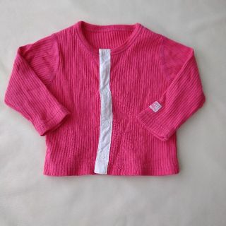 プチバトー(PETIT BATEAU)の再値下　美品 プチバトー カーディガン(カーディガン/ボレロ)