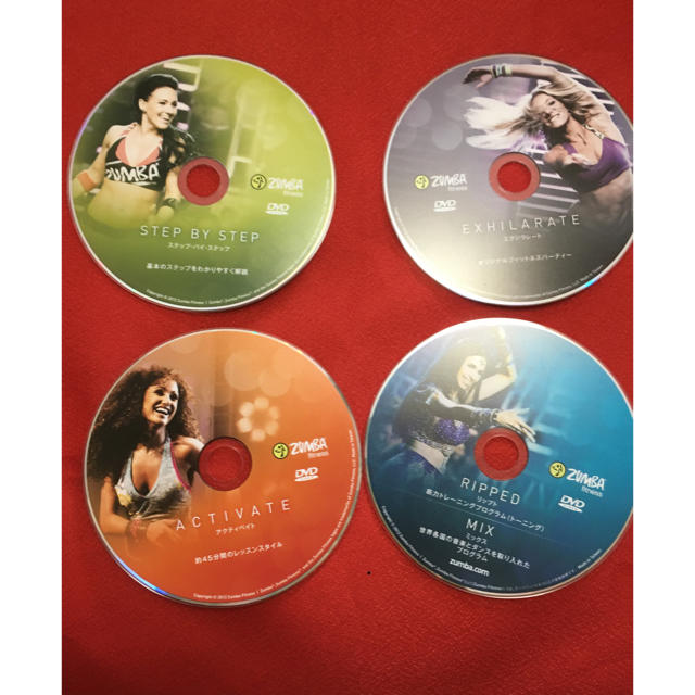 Zumba(ズンバ)のZUMBA  fithness  CD &DVD エンタメ/ホビーのDVD/ブルーレイ(スポーツ/フィットネス)の商品写真
