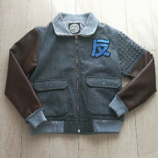 パンクドランカーズ(PUNK DRUNKERS)の美品　PUNK DRUNKERS パンクドランカーズ　鋲ジャン　Ｌサイズ(スタジャン)