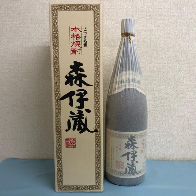 森伊蔵　1800ml 箱付き 食品/飲料/酒の酒(焼酎)の商品写真