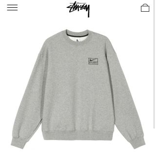 ステューシー(STUSSY)のSTUSSY NIKE U NRG BR CREW FLEECE L(スウェット)