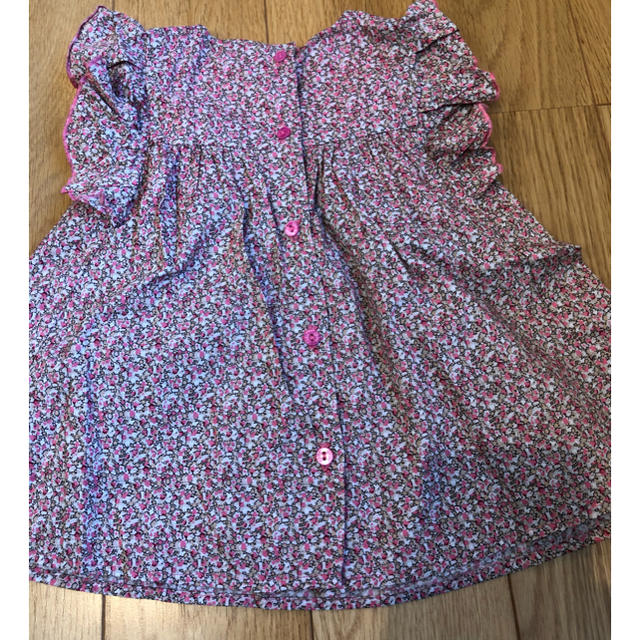 PETIT BATEAU(プチバトー)の[専用]Petit Bateauサロペット+ Chloeブラウス キッズ/ベビー/マタニティのキッズ服女の子用(90cm~)(その他)の商品写真