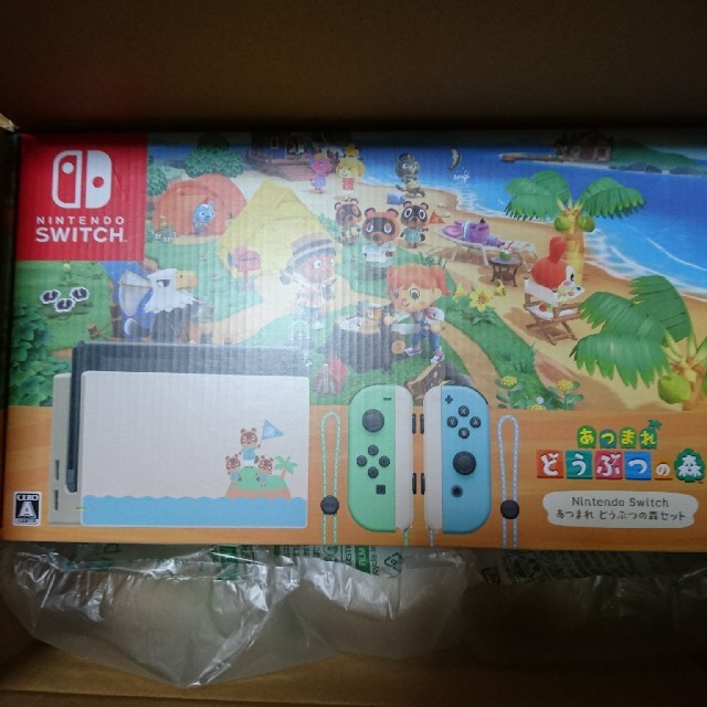 Nintendo Switch ネオン + あつまれどうぶつの森