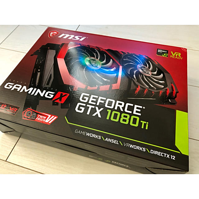 MSI GeForce GTX 1080Ti GAMING X 11GPCパーツ